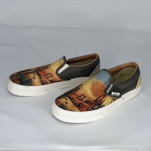 Vans Slip On Cali Tapestry Cactus Mens Size 5 Womens Size 6.5 New Shoes